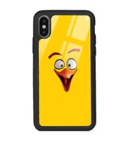 iPhone Xs Yellow Tasarımlı Glossy Telefon Kılıfı