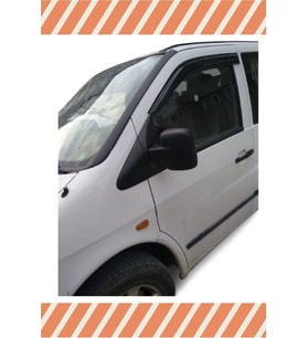 Mercedes Vito 638 Kasa 1996-2003 2'li Mügen Tip Cam Rüzgarlığı
