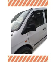 Mercedes Vito 638 Kasa 1996-2003 2'li Mügen Tip Cam Rüzgarlığı