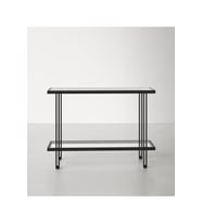 Dolores Siyah Metal&Cam Dresuar 107cm