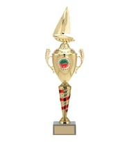 ODAK KUPA - Figürlü Kupalar - Yelken Figürlü Kupalar FG-082 C - 58 cm