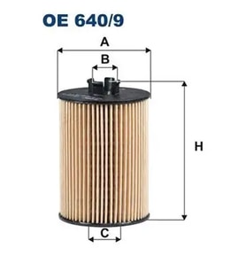 FILTRON OE6409 Yag Filtresi A2661800009 A2661840325