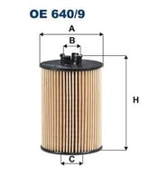 FILTRON OE6409 Yag Filtresi A2661800009 A2661840325