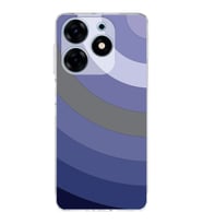PrintiFy Tecno Spark 10 Pro Uyumlu Kamera Korumalı Renk Cümbüşü D Tasarımlı Şeffaf Silikon Kılıf