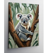 Kanvas Tablo Ağaçtaki Koala
