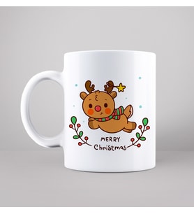 Mutlu Yıllar & Merry Christmas & Yılbaşı Tasarımlı Kupa