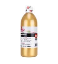 Red Apple Yaldız Kumaş Boyası 500 ml. METALİK ALTIN 