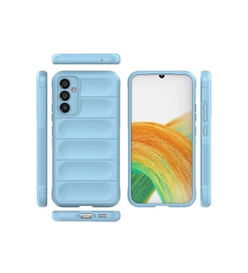 Galaxy M34 5g Kılıf Optimum Silikon - Sky Blue Belirtilmemiş