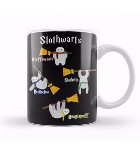 Slothwarts Harry Potter Sloths Kupa Bardak Porselen