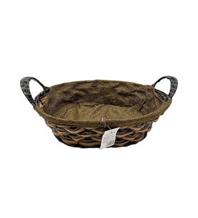 Oval Hasır Ekmek Sepeti