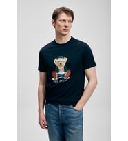 Lufian 111020305 Teddy Modern Grafik T- Shirt Erkek T-Shirt