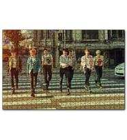 Cakapuzzle BTS Kore Pop Yaya Geçidinde  Puzzle Yapboz MDF (Ahşap) (120 Parça)