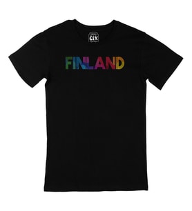 Finlandiya Siyah Tişört