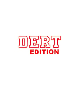 Dert Edition Sticker Kırmızı - Kırmızı Dert Edition Sticker Dert Edition Kırmızı