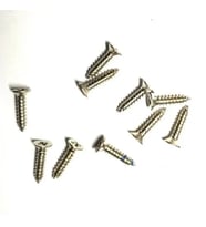 Klips, Menteşe, Ayak, Ağaç, Sunta Vidası 2,2x9,5mm - Nikel 100 Adet