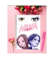 Nana Anime Defter 1 Adet Özel Tasarım A4 Boyutu 21*29 Cm Telli Çizgili Defter