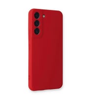 Galaxy S22 Plus Kılıf Nano İçi Kadife  - Kırmızı