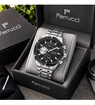 Ferrucci Fonksiyonları Aktif Çelik Kordon ve Kasa Spor Model Erkek Kol Saati