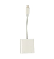 Apr22 Iphone Otg 2in1 - Beyaz