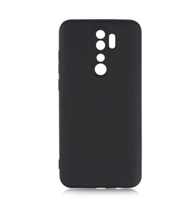 Xiaomi Redmi Note 8 Pro Kılıf Orj Lansman Serisi Pürüzsüz Esnek Kadife İç Kısım (Siyah)