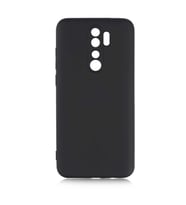 Xiaomi Redmi Note 8 Pro Kılıf Orj Lansman Serisi Pürüzsüz Esnek Kadife İç Kısım (Siyah)