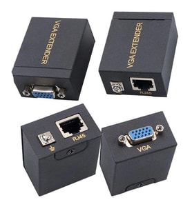 Powermaster VGA CAT5-CAT6 Extender 60Metre Uzatıcı
