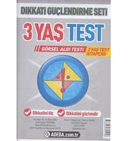 Dikkati Güçlendirme Seti 3 Yaş Test