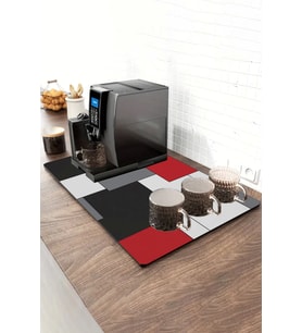 Valerine Life Barista Matı Sıvı Geçirmez XXL Kahve Barı Espresso Kahve Makinesi Pad 40x90cm 27241225