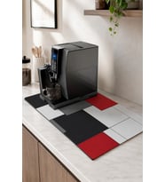 Valerine Life Barista Matı Sıvı Geçirmez XXL Kahve Barı Espresso Kahve Makinesi Pad 40x90cm 27241225