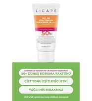 Yüksek Korumalı Renk Tonu Eşitleyici Pembe / Pink Güneş Kremi 40ml
