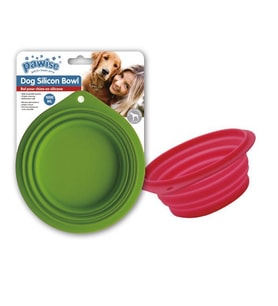 Pawise Silikon Köpek Mama ve Su Kabı 2000 Ml