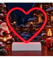 KIRMIZI KALPLİ IŞIK LED NEON LED DEKORU IŞIK KIRMIZI LED