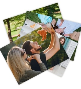 10 Adet 15x21 Fotoğraf Baskısı, Kişiye Özel Fotokart