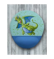 Ejderha Oval Bilek Destekli Mouse Pad