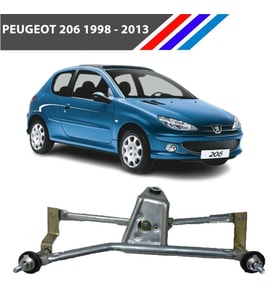 Ön Cam Silecek Mekanizması Peugeot 206