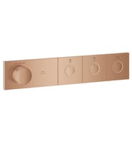 Grohtherm Aqua Tiles Bronz Ankastre Termostatik Banyo Bataryası 3 Yollu Smartcontr(Sıva Altı Hariç)
