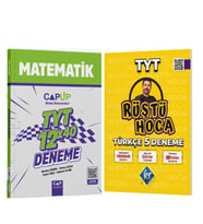 KR Akademi Rüştü Hoca TYT Türkçe ve Çap Matematik Deneme Seti 2 Kitap