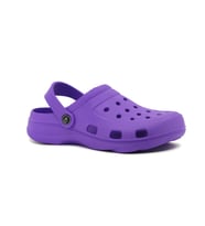 Yumuşak Taban Günlük Kullanım Sandalet Cross Unisex Terlik Tarz15719 (Eflatun)