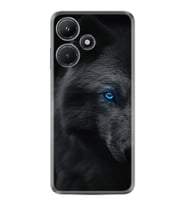Infınıx Hot 30i Kılıf Resimli Desenli Silikon Platinium Series Dark Wolfs 1834
