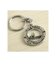 İstanbul Yazılı Metal Anahtarlık