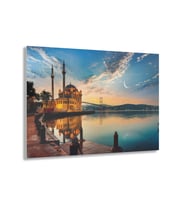 LEYLASER Ortaköy Camii Cam Tablo Duvar Dekoru (Karışık)