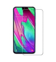 Samsung Galaxy A40 Ekran Koruyucu Yeni Nesil HD Kalite Tempered Glass Cam (Renksiz)