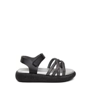 Minican ŞA F 006 Filet Kız Çocuk Düz Sandalet Siyah