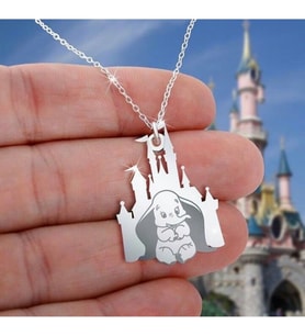 Gökdeniz 925 Disney Sevimli Karakterler 925 Ayar Gümüş Unisex Kolye