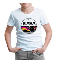 Nasa - Milky Way Beyaz Çocuk Tshirt