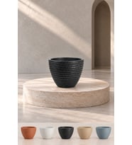 BOSTANN DEKORATİF SAKSI - LILYUM 320 - 13 LİTRE (Antrasit)