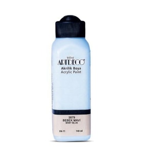 Artdeco Akrilik Boya 140 ML Bebek Mavi Akrilik Boya (Karışık)