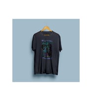 Oversize Fun With Knives Tasarım Unisex T-shirt (Siyah)