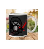Simpler Kylo Ren Ben Solo Star Wars Iki Tarafı Baskılı Kupa Bardak