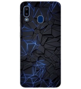 Samsung Galaxy A20 / A30 Uyumlu Kılıf Desen Baskı Silikon Karmaşık Design STK:1874
